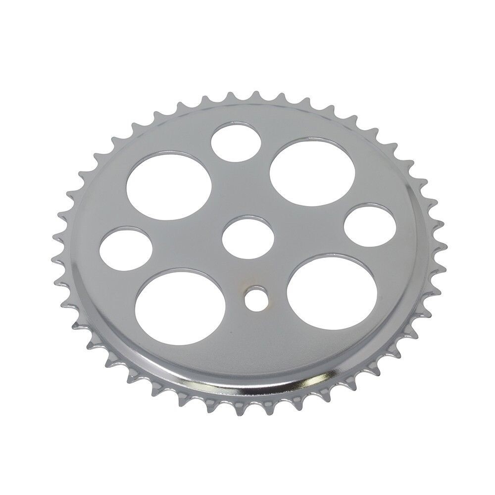 BICYCLE CHAINRING LUCKY 7 44t 1/2 X 3/32 Chrome CRUISER BIKE