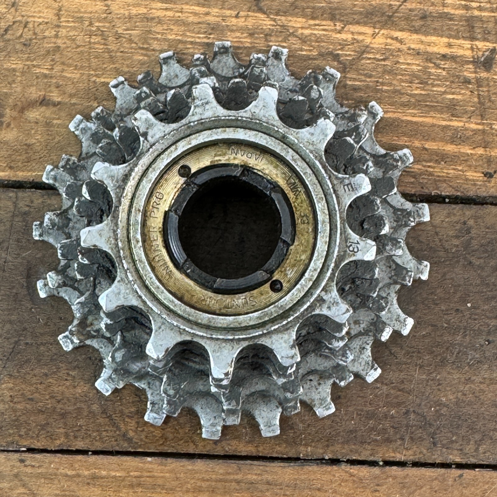 Vintage Suntour Winner Pro 6 Speed Freewheel 21 Tooth 13 6s Eroica CF Corn Cob