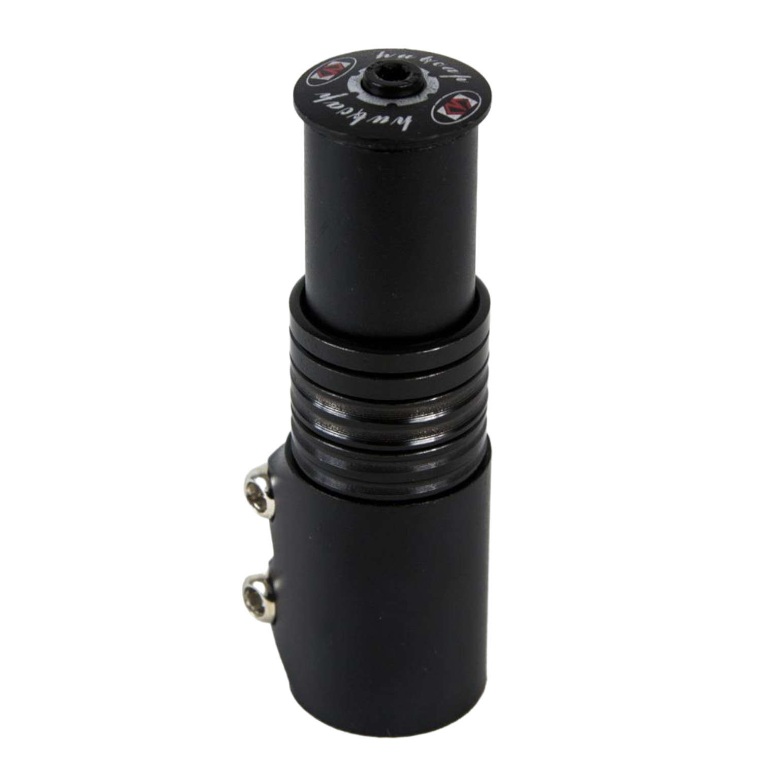 Fahrradgabelverlängerung 1 1/8in 4 5/8in 1 1/8 » Adjustable Stem Raiser Black