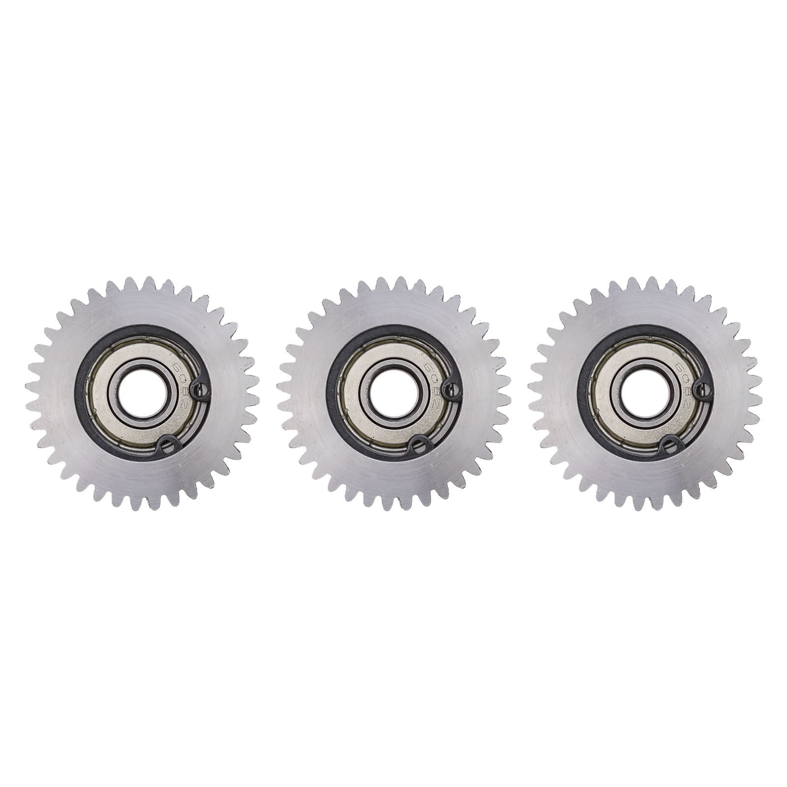 Gears 36 Teeth Nylon+Steel/Copper With Bearing 3pcs Components Cycling