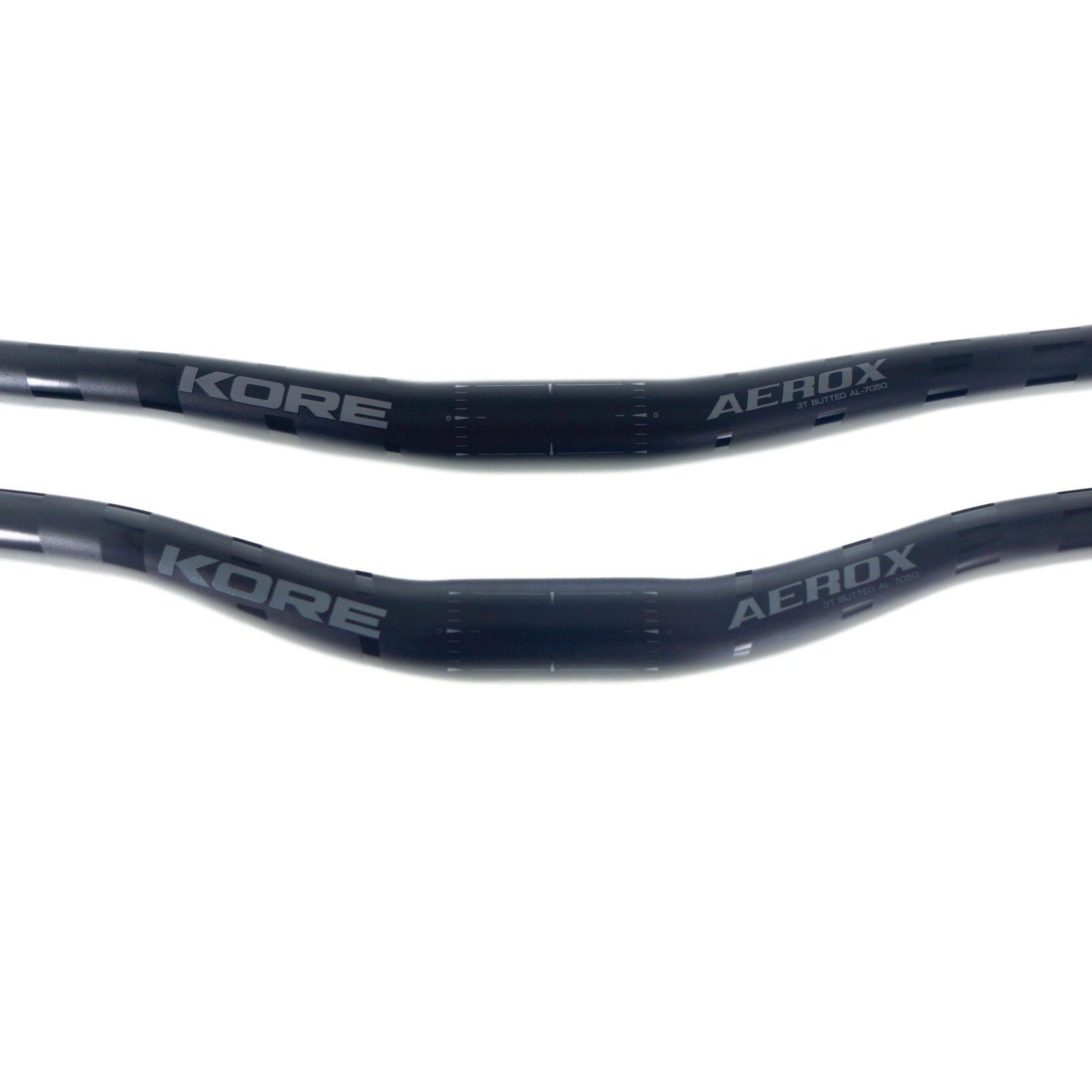 KORE Aerox MTB Handlebar 31.8 x 720mm AL7075-T6 Triple Butted Riser Bar 15/25mm