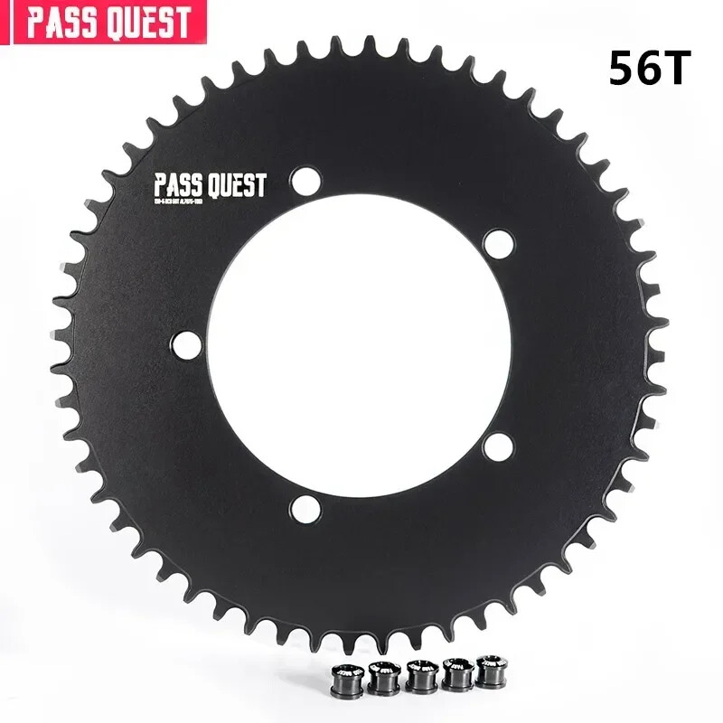 130 Bcd Round/Oval Chainring 42-60T 5 Arms Chain Ring for Bicycle Crankset