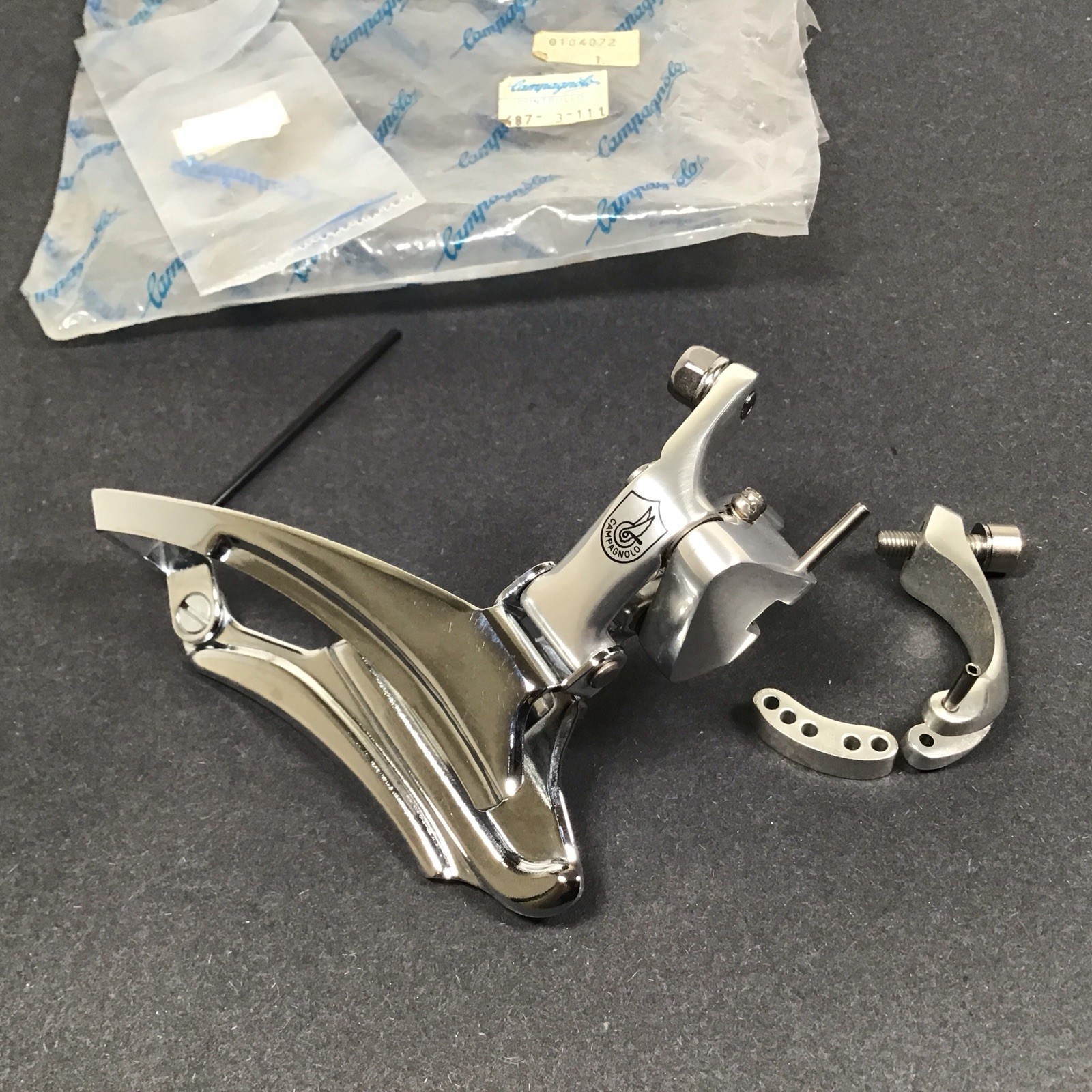 Campagnolo Record O.R. Off Road Front Derailleur 28.6-33mm Vintage MTB Klein Fat