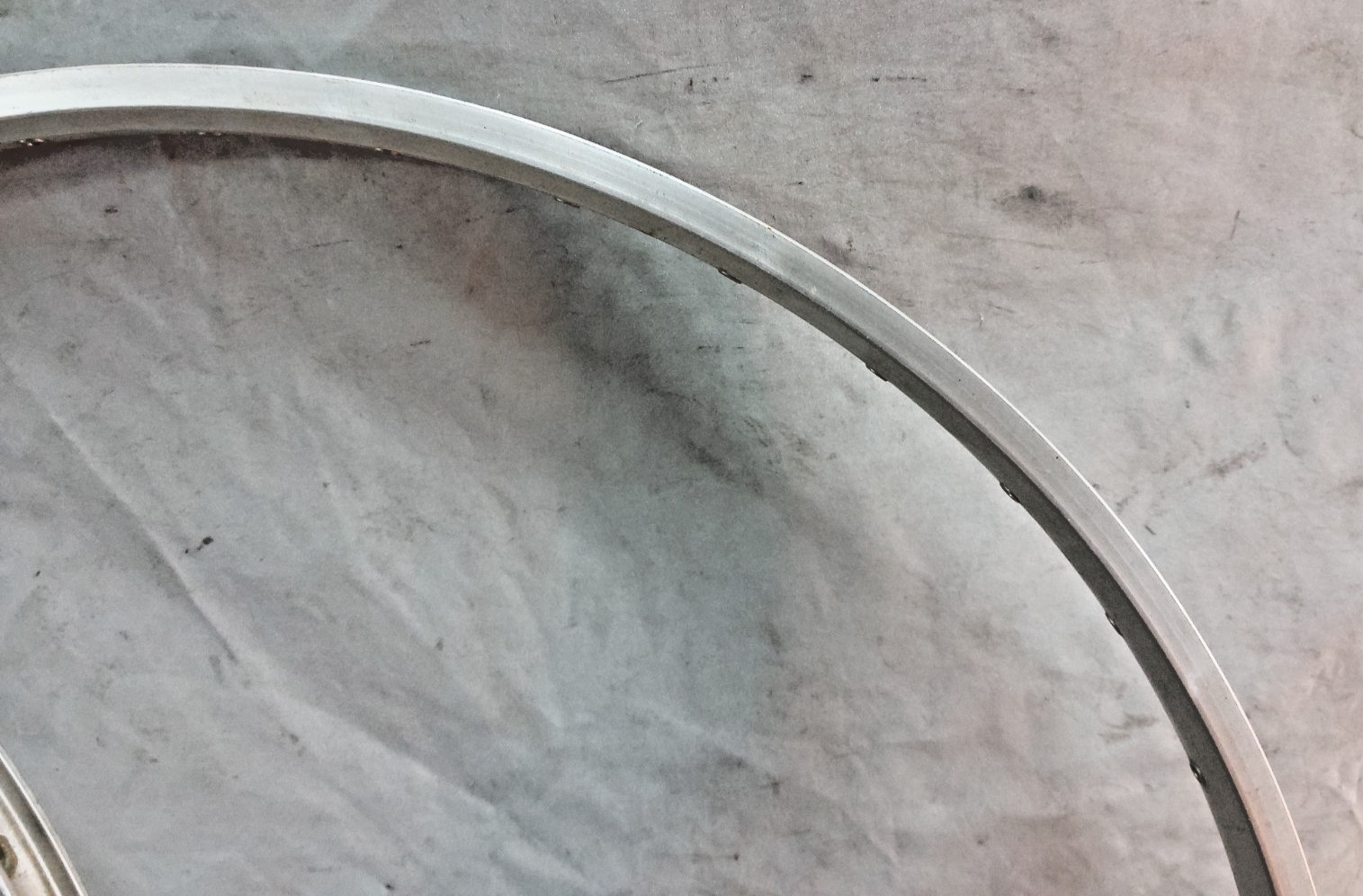 FIR MT232 193 700c Tandem Road Bike Rim Set 40S Silver Italian Made Doublewalled