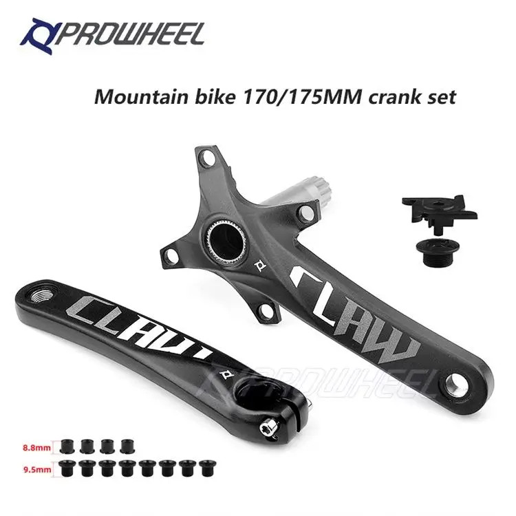 MTB Bicycle Crankset 104BCD 170/175Mm Aluminum Alloy Bike Crank with BB