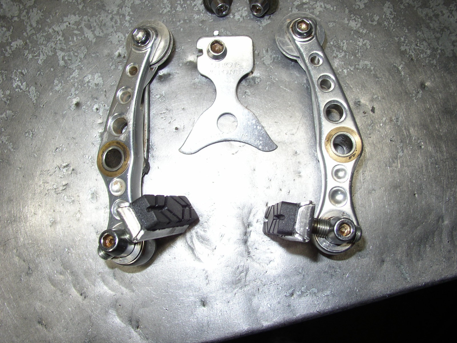 VERY NICE CUNNINGHAM SUNTOUR ROLLER CAM BRAKE MTB NEW pads clean from storage