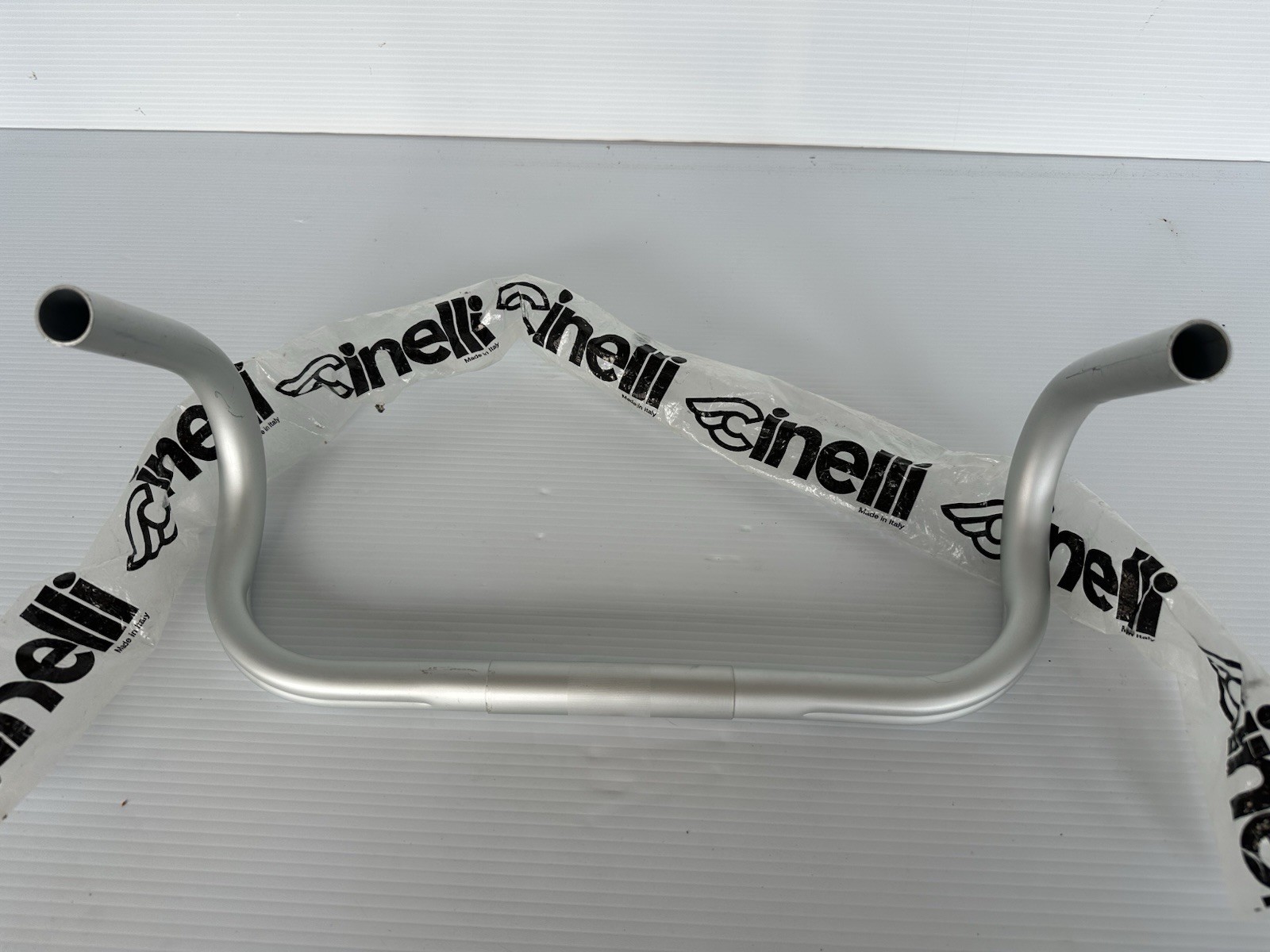 NOS Cinelli Campione Del Mondo Handlebars 66-44 Silver Italy Vintage Road