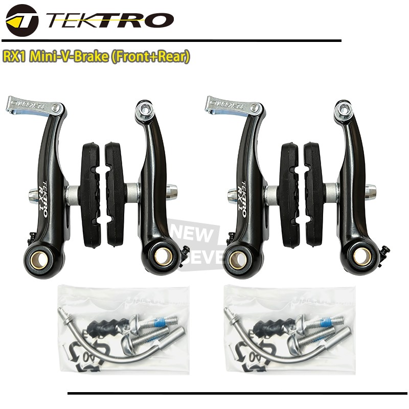 TEKTRO RX1 Mini V-Brake CX Conversion Set Front+Rear 20.5-36.5mm Black