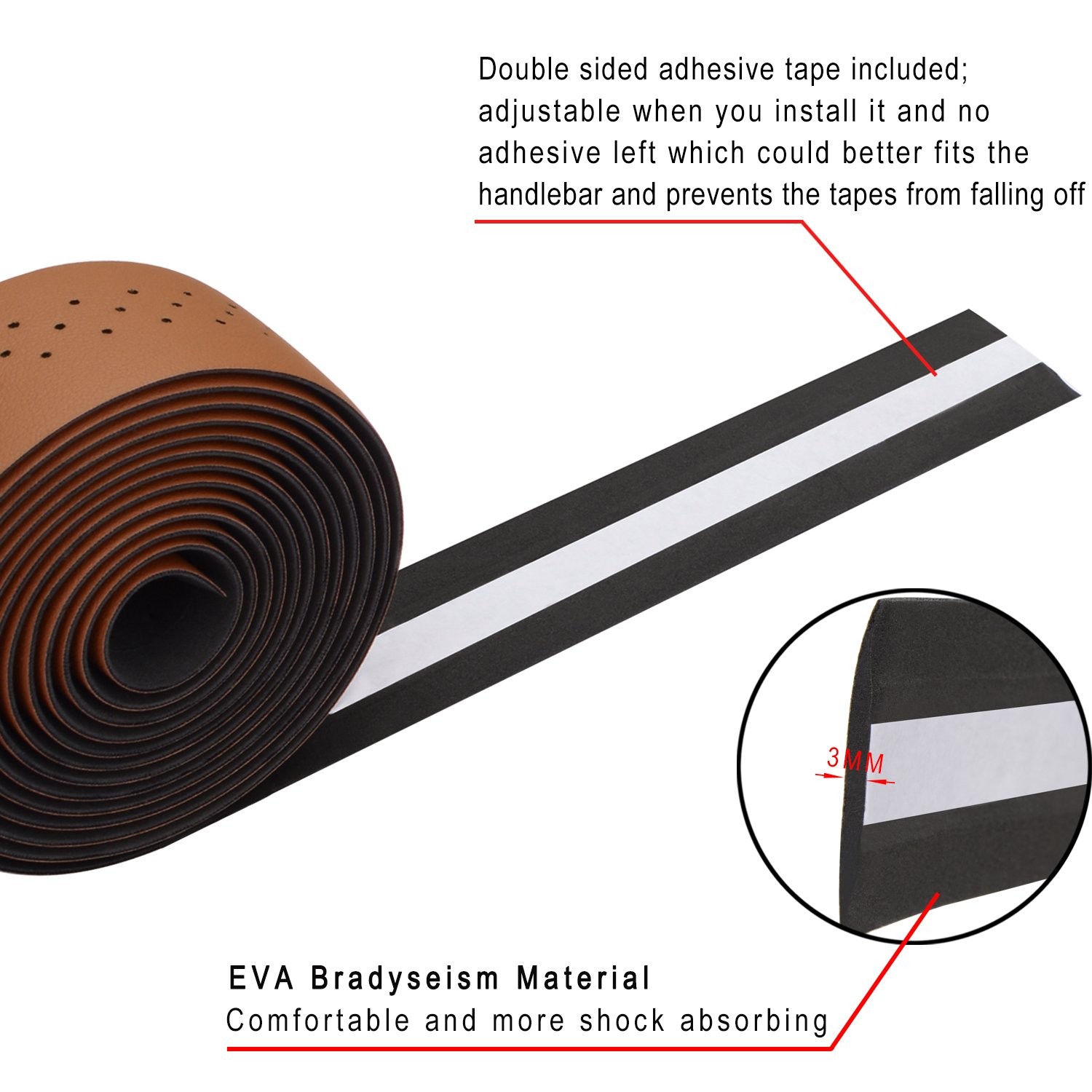 TOPCABIN® Camouflage Series Comfort Gel Road Bike Handlebar Tape Bike Bar Tape