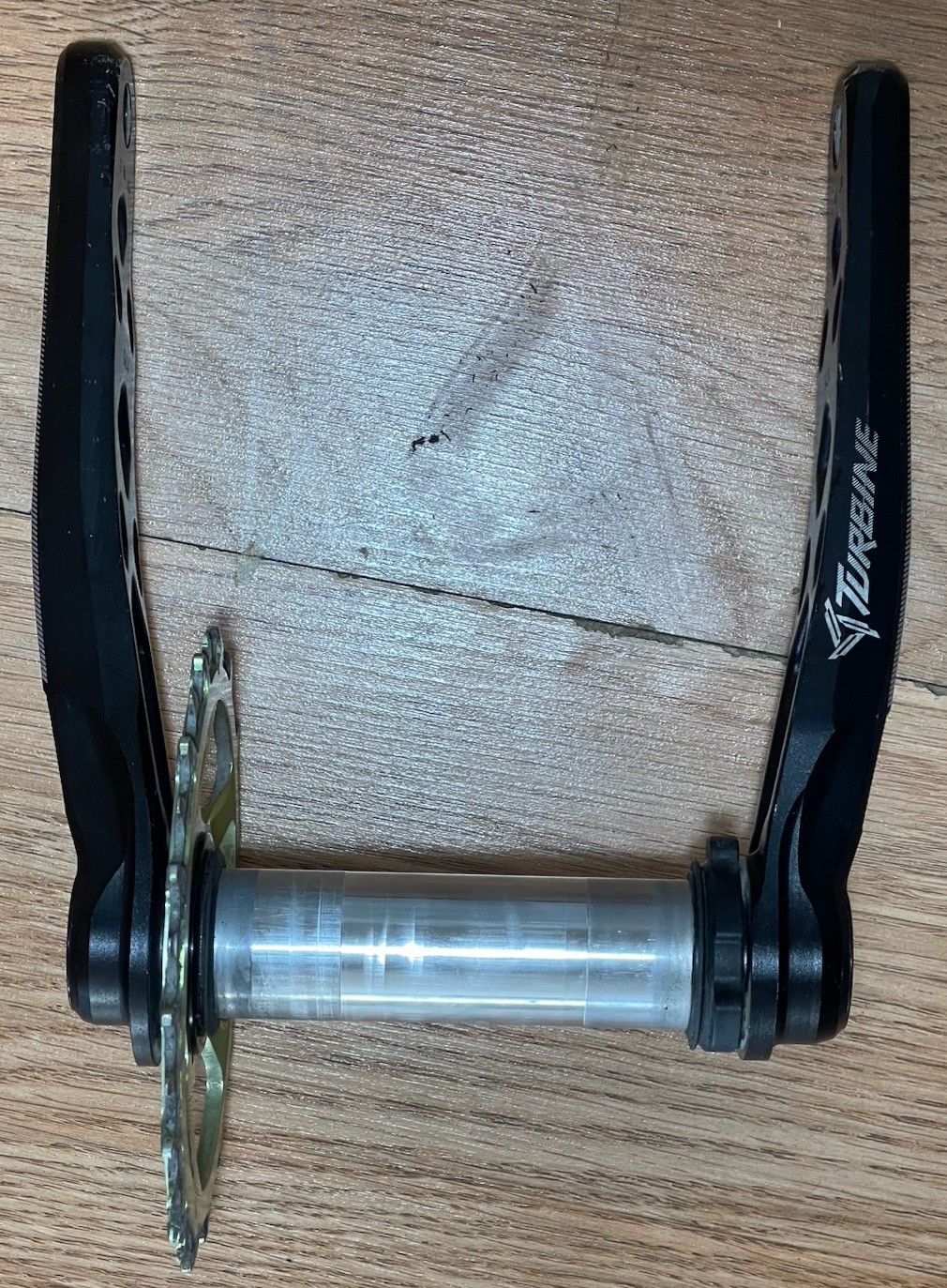 Race Face Turbine 175mm Single Speed Crankset 30t Black