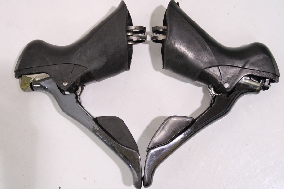 Shimano Dura-Ace ST-9001 STI Dual Control Brake Shifter Levers 2x11s