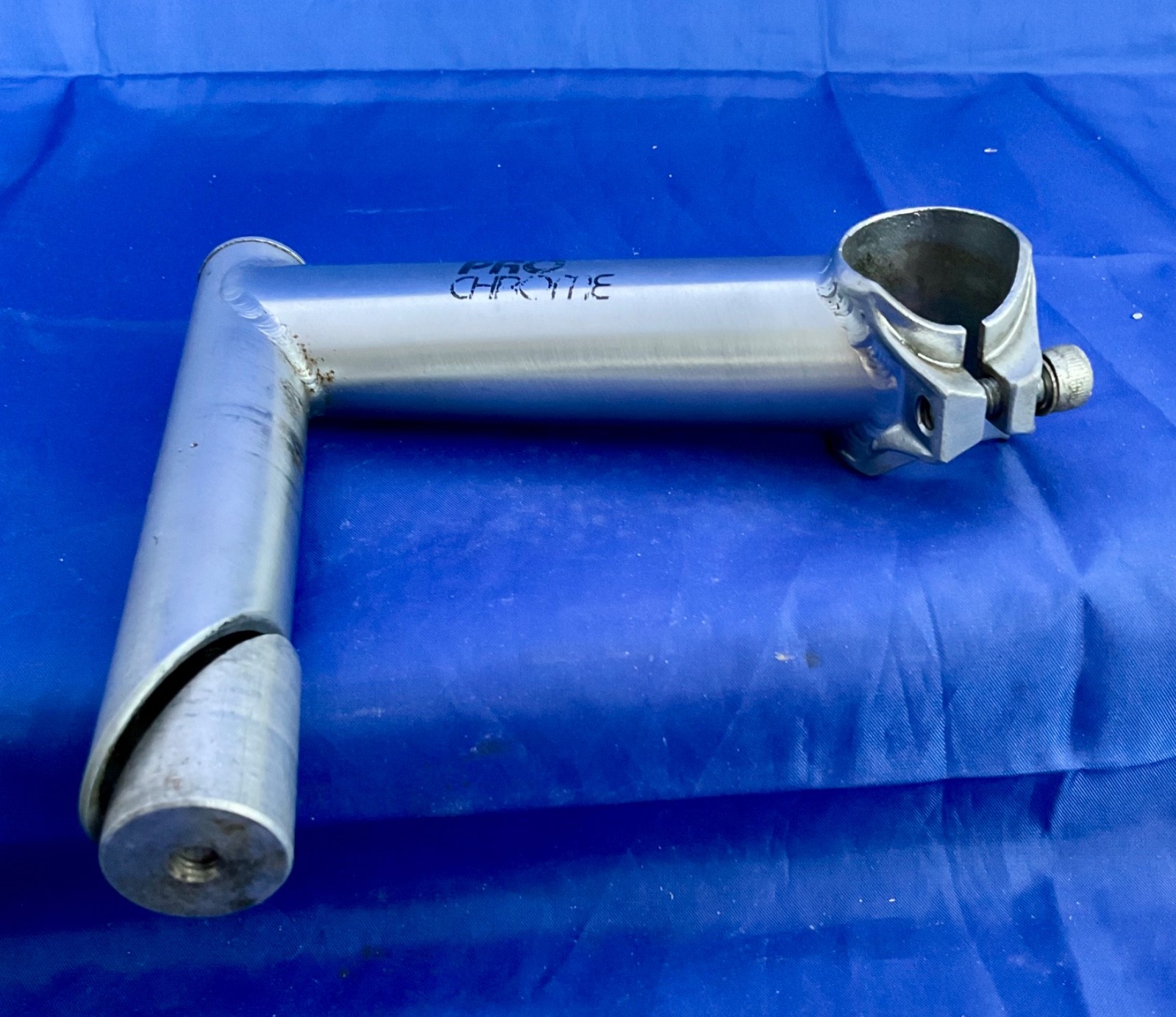 3T Pro Chrome Corsa Italian Quill Stem 22.2mm/25.8-26.0mm, -18 degrees 125mm