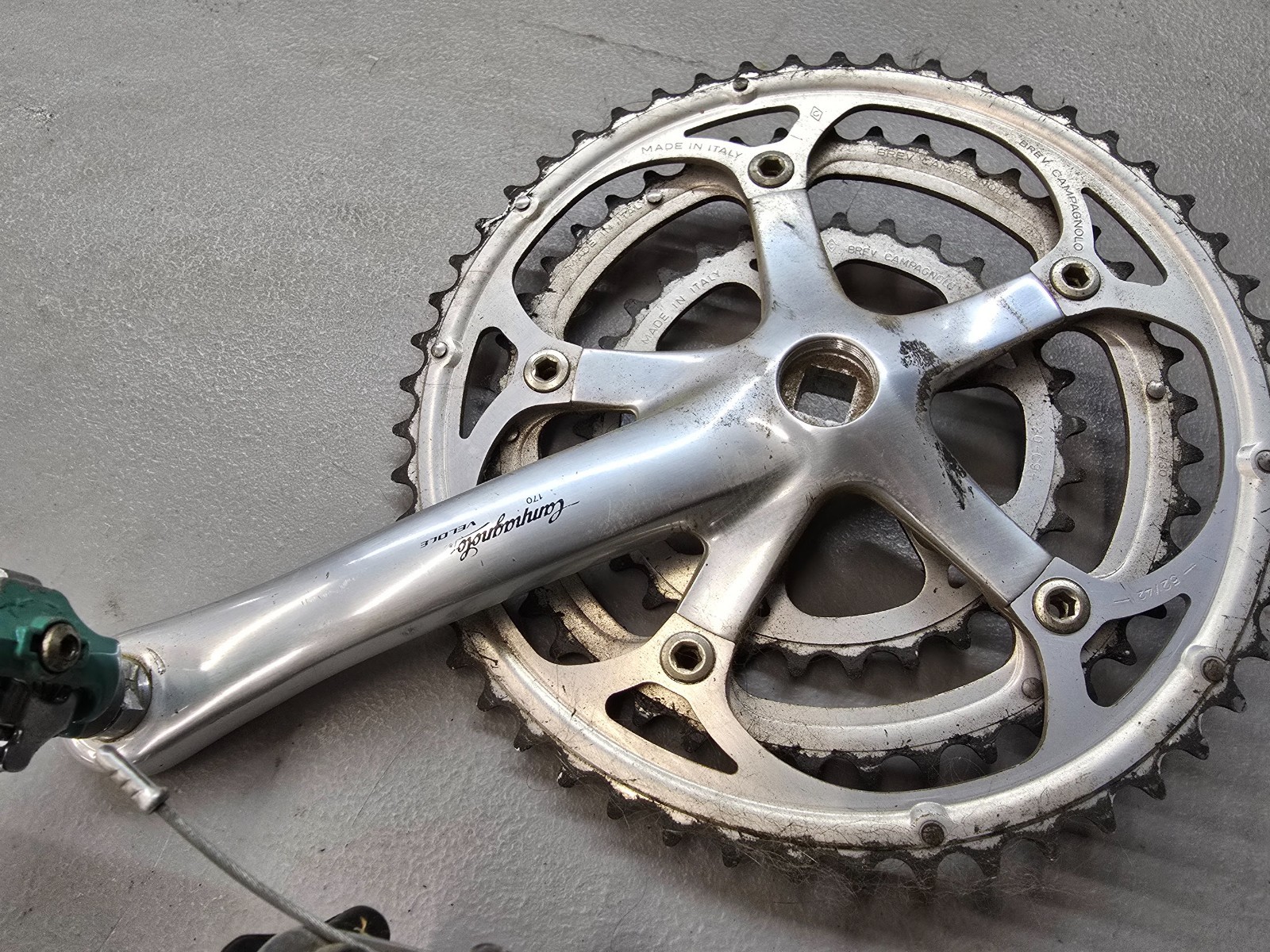 Campagnolo Veloce Road Bike Bicycle Groupset Brakes Crank Bianchi Pedals Shifter