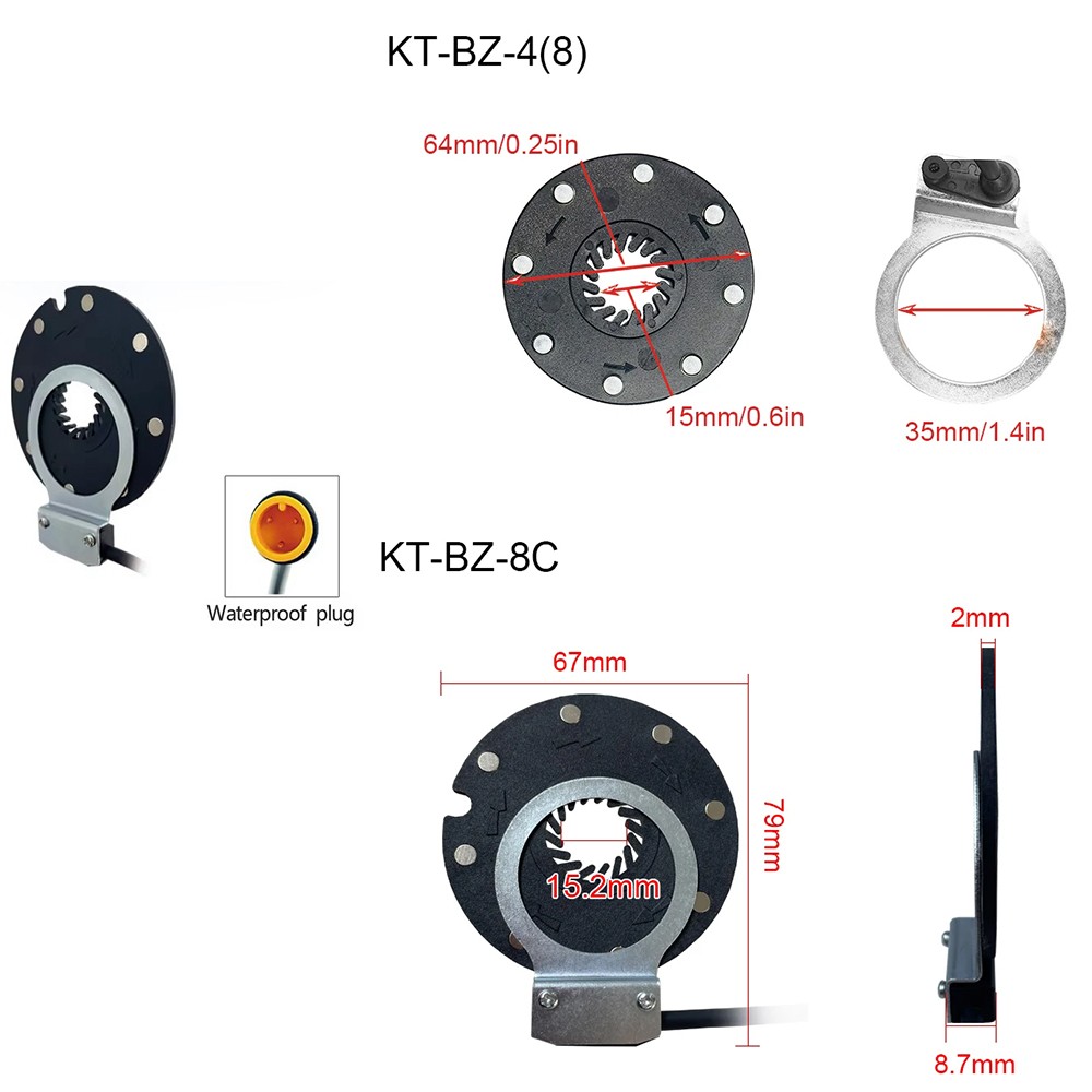 E-bike Controller 12V 24V 36V 48V 60V 72V 17A 26A 30A 250/500/750/1000W +Display