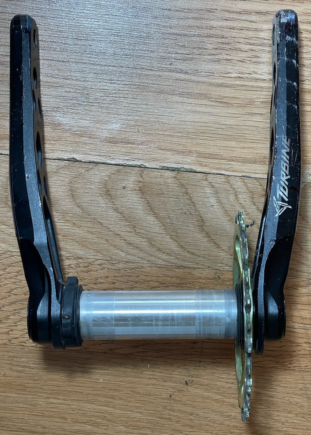 Race Face Turbine 175mm Single Speed Crankset 30t Black