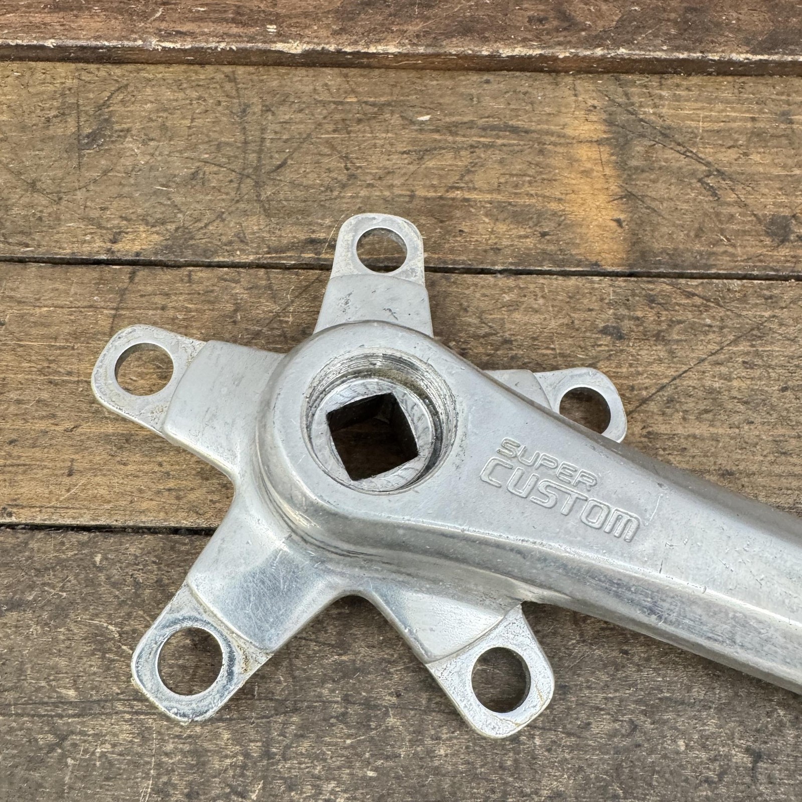 Vintage SR Super Custom Crankset 170mm 86 BCD Square Taper Road Bike Japan