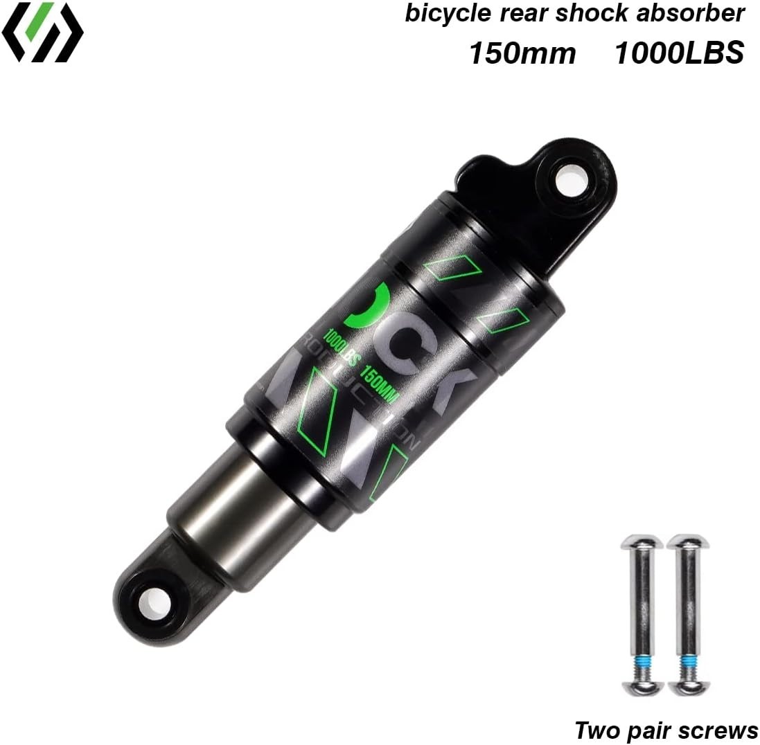 Chooee MTB Rear Shock Absorber 150mm x 1000lbs Bike Suspension Spring Shock