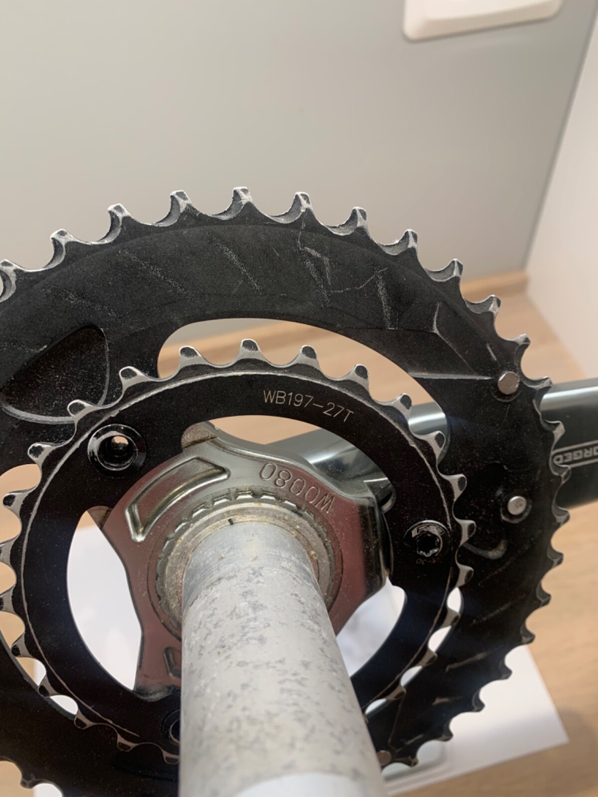 FSA Afterburner 2x10s MTB Crankset 170mm 42/27T BB30 3 Bolts