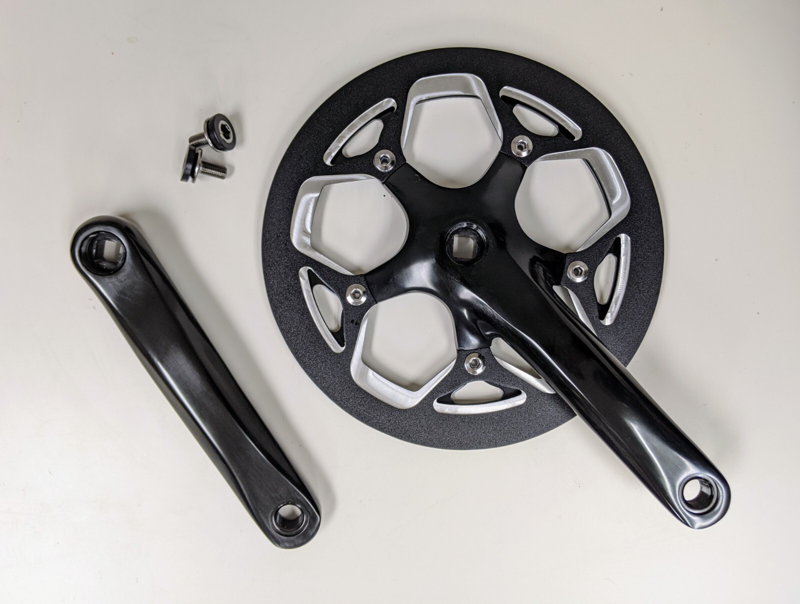 53T Chainring 170mm Aluminum Forged Crank Arm Crankset Ebike Bicycle Folding