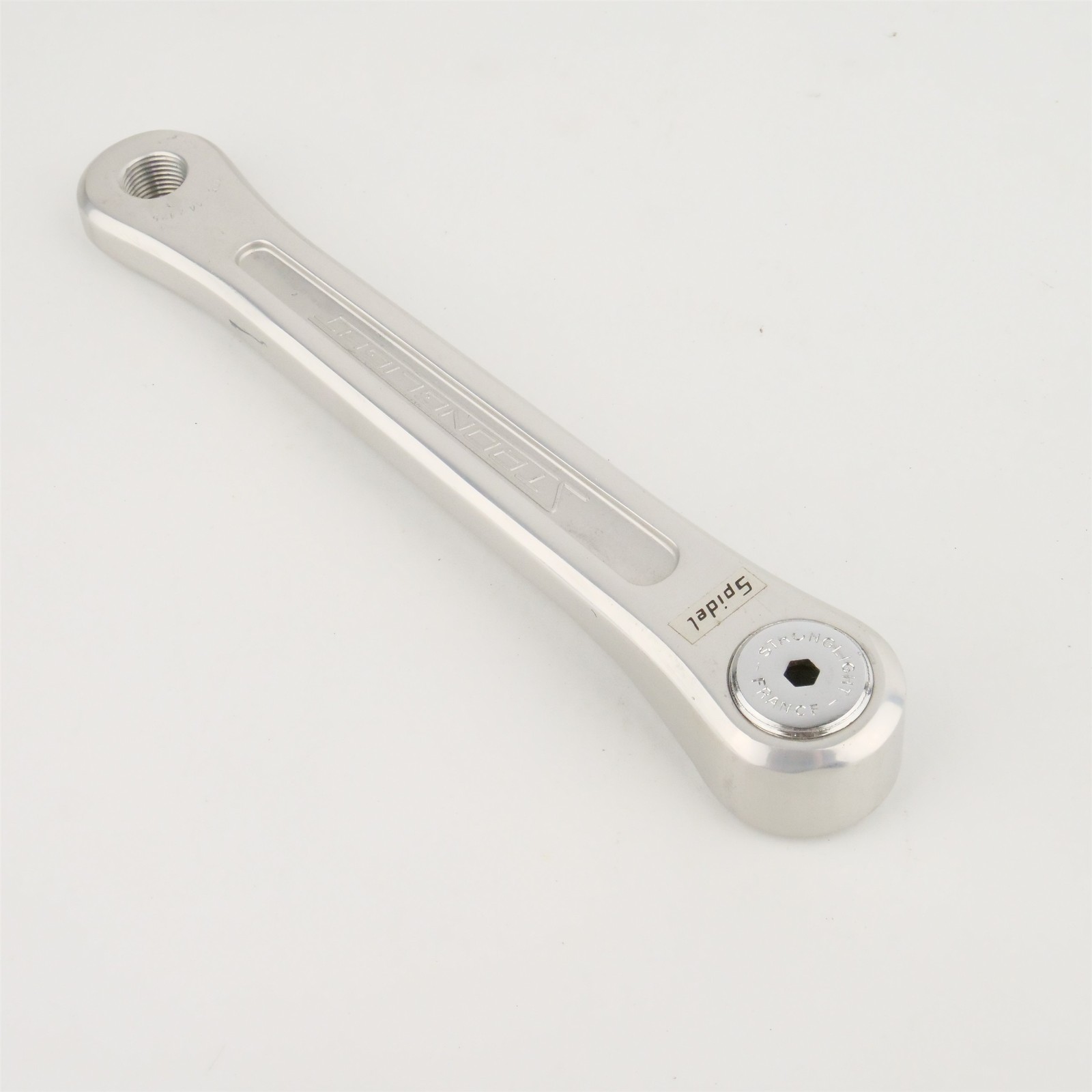 NOS Stronglight Left Crank Arm 175mm M14 French Pedal Square Taper Vintage