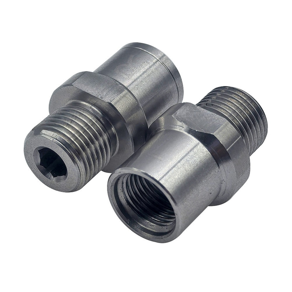 Crank Thread Converter For Improving Clearance Rust Resistant Material