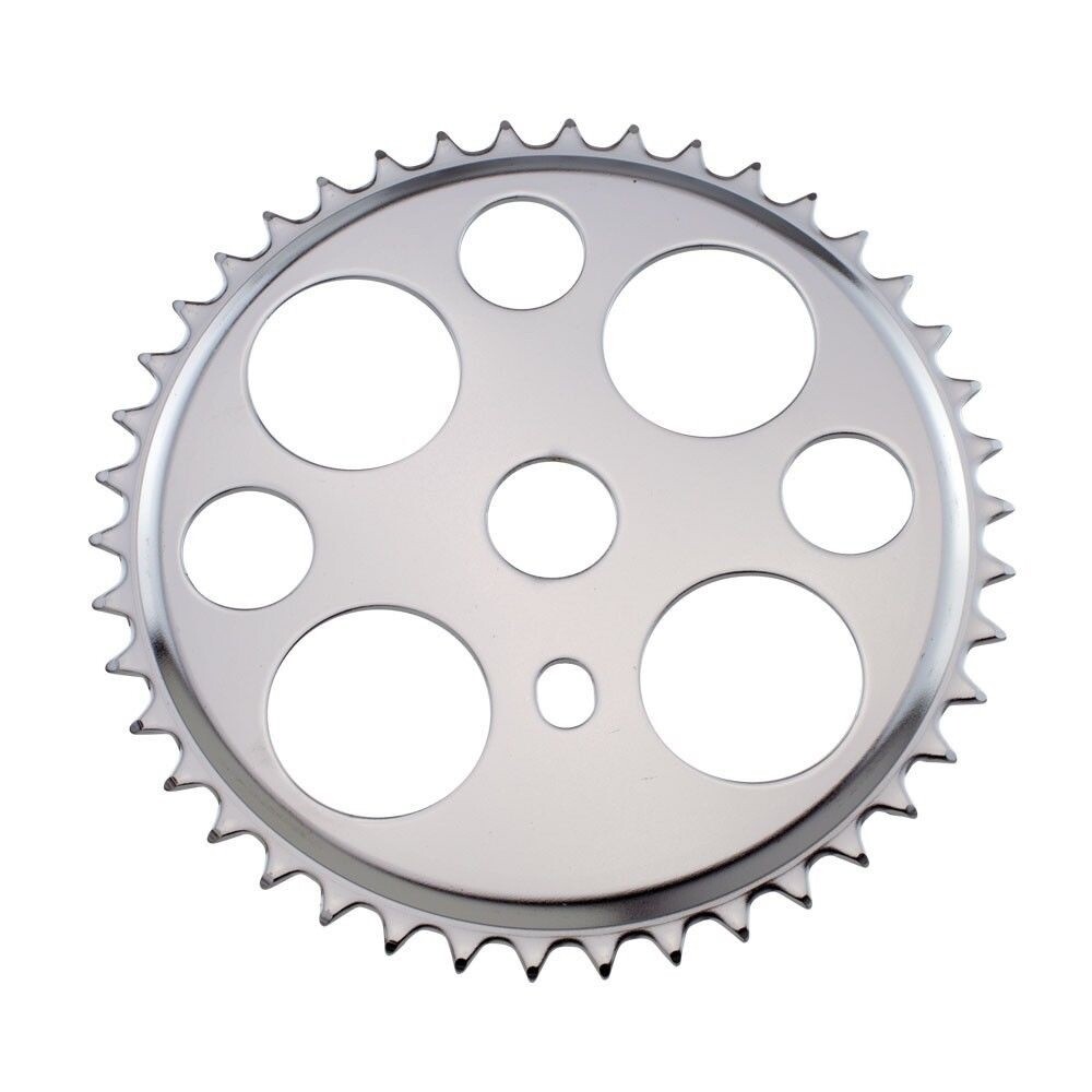 BICYCLE CHAINRING LUCKY 7 42t 1/2 X 1/8 Chrome CRUISER BIKE