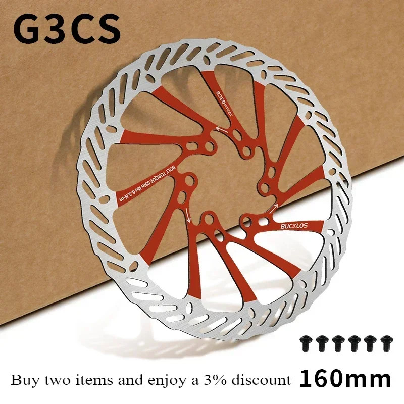 Rotor Mtb 160MM 180MM 203MM G3CS Durable Bike Hydraulic Brakes Rotor High Streng