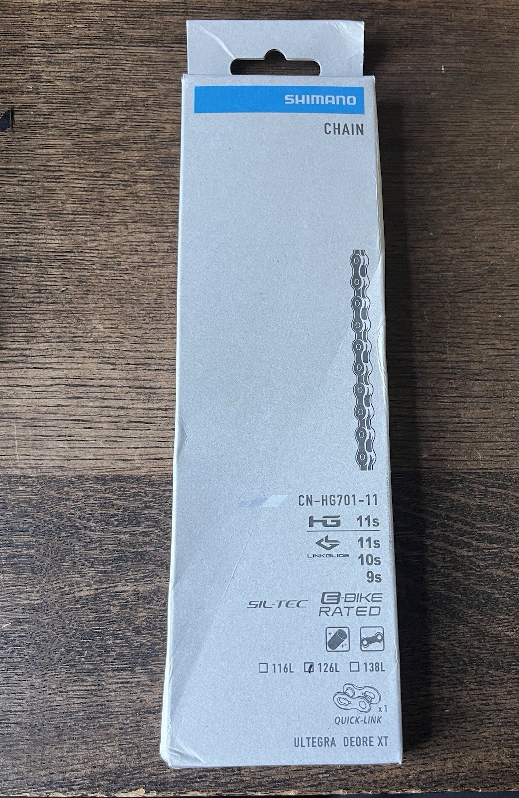 Shimano CN-HG701 11-Speed 126L Ultegra Deore XT Bike Chain
