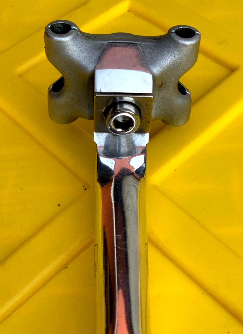Vintage 1980s CAMPAGNOLO A0R2 C-RECORD Aero 210mm Seat Post 27.2mm NICE!