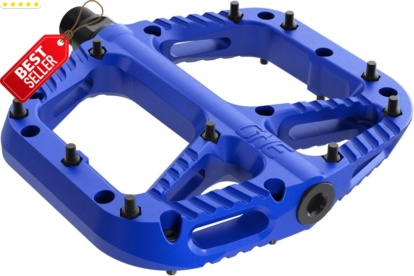 MTB Bike Pedals Composite Flat Platform Lightweight Durable Nylon – US