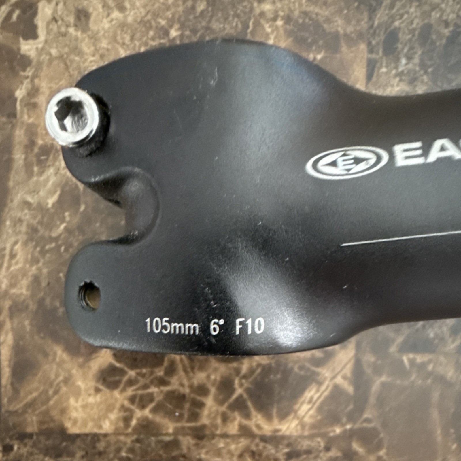 Easton 105mm 31.8mm Aluminum Black Road Bike Stem