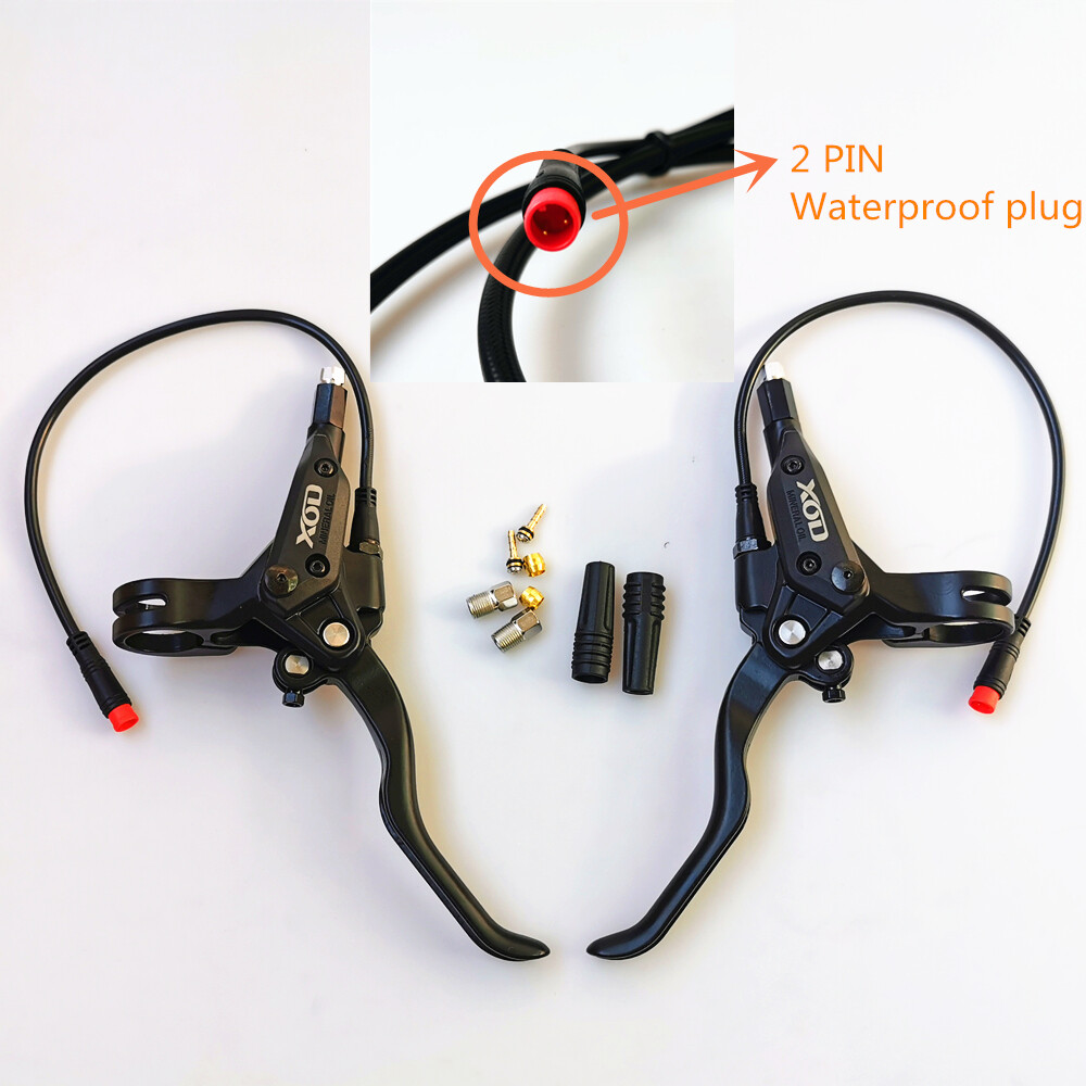 XOD E-Bike Brake Hydraulic Disc Cut Off Power Brake 2 Pin 3 Pin SM Plug