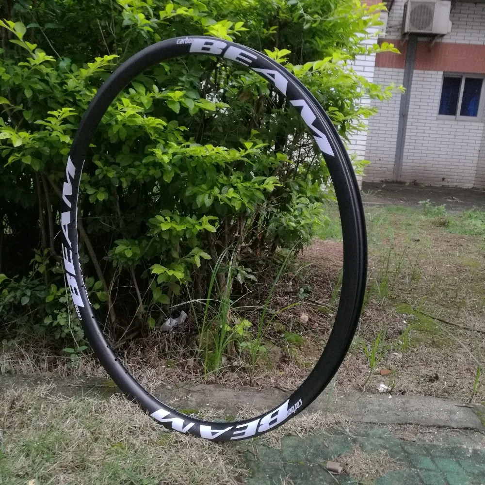 Symmetric Mountain Bike Carbon Wheels 29er Mtb Bicycle Hookless Tubeless Rims