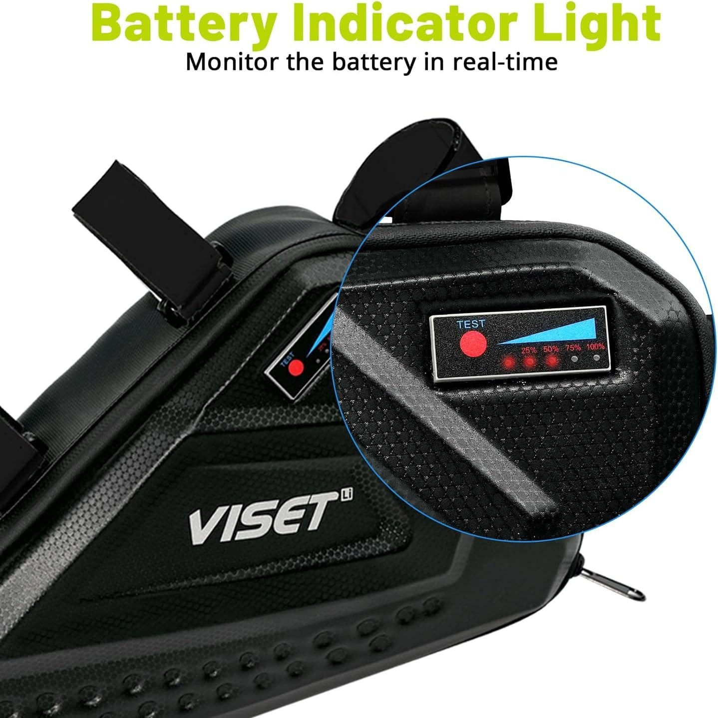 VISET 52v 15ah ebike battery VISET Electric Battery for 100W-1000W Ebike 30A