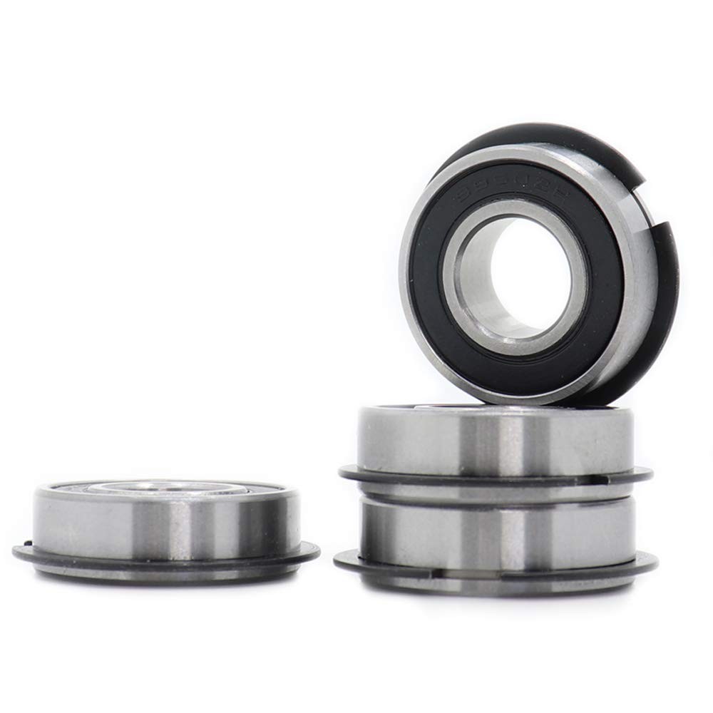 4 Pack 99502-HNR，Go Kart Snap Ring Wheel Bearings, 5/8″ ID x 1-3/8″ OD x…