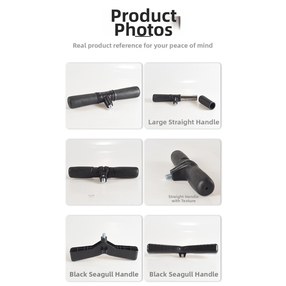 Bicycle Pump Handle Ergonomic Bicycle Grip Ergonomic Design Anti-slip Texture