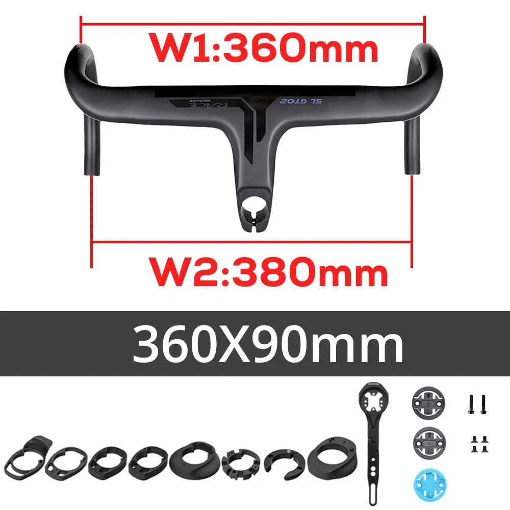 Road Bike All Carbon Integrated Self-propelled Clamp Diameter 28.6mm 80-120mm