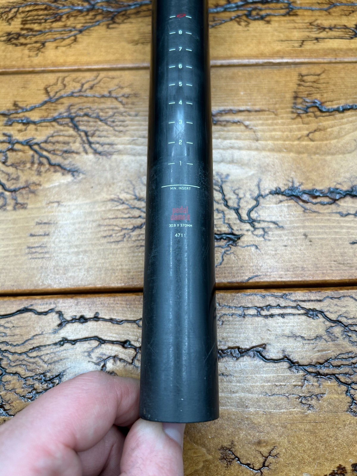 Niner 30.9mm x 370mm Carbon Seatpost