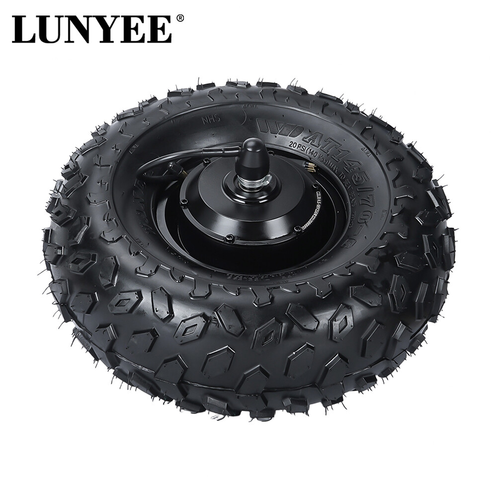 14.5 inch Wheel Geared Hub Motor High Torque 70N.m Electric Wheelbarrow Motor