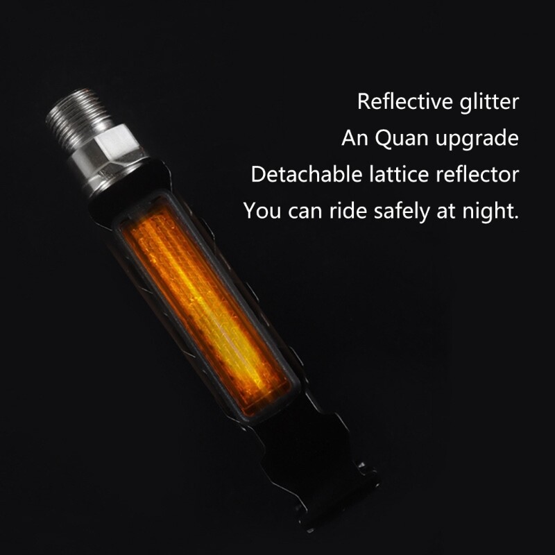 Aluminum Alloy Bike Pedals Road/MTBs Flat Pedals Pedals for All Bike