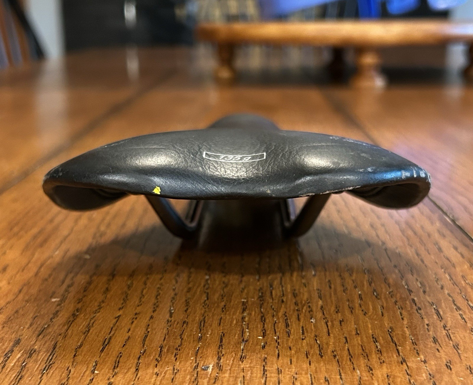 Selle Italia SLR Carbon Fiber – Leather Saddle w/ Titanium Rails – 135g – Italy