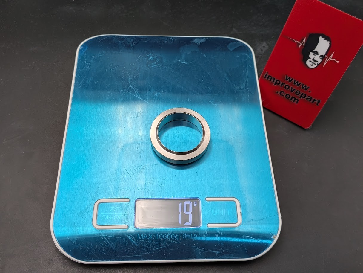 Tall Version Of Titanium Headset Baseplate For Chris King & Other By ImprovePart