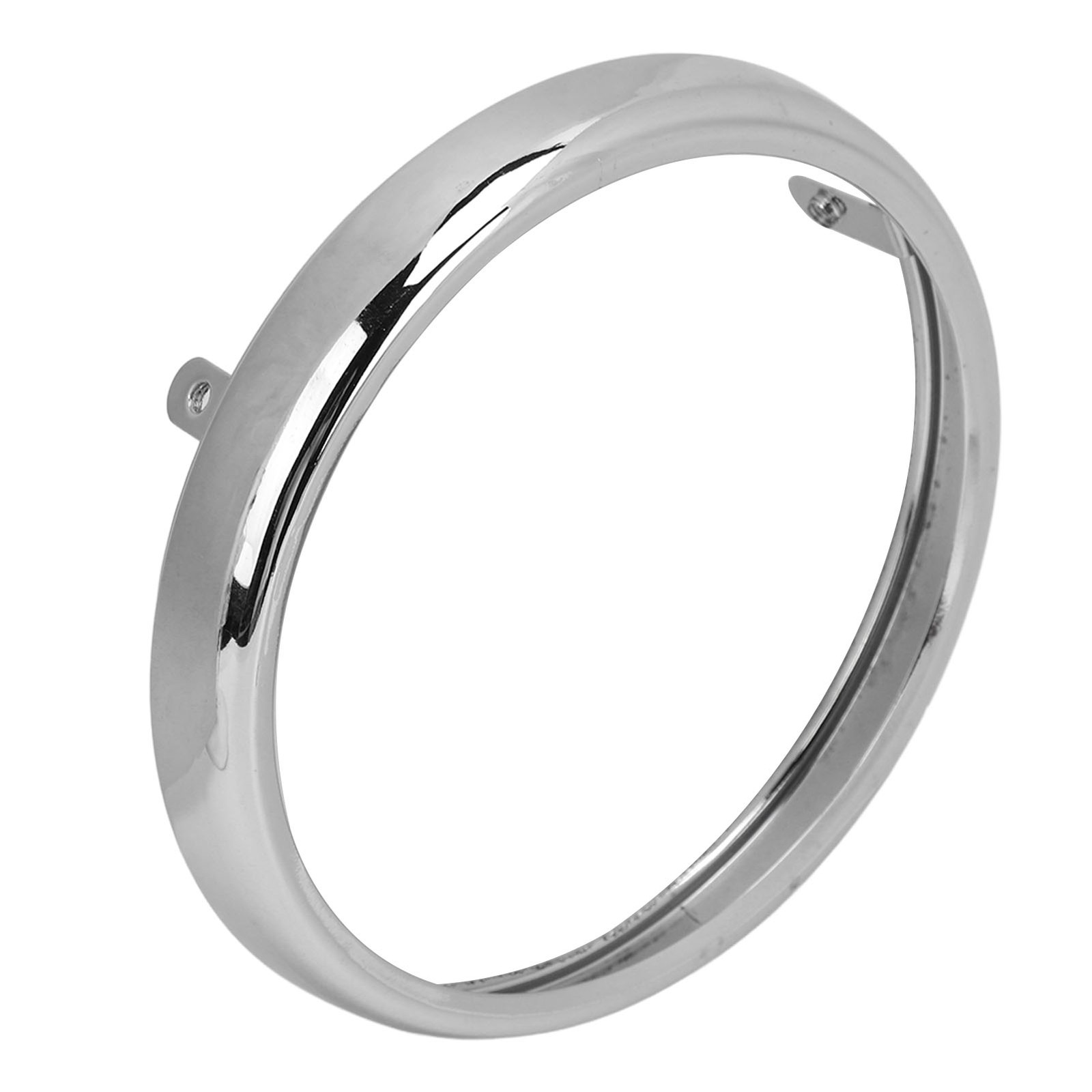 6in Motorcycle Headlight Ring Stylish Chrome Plated Smooth Surface Aluminum UIUW