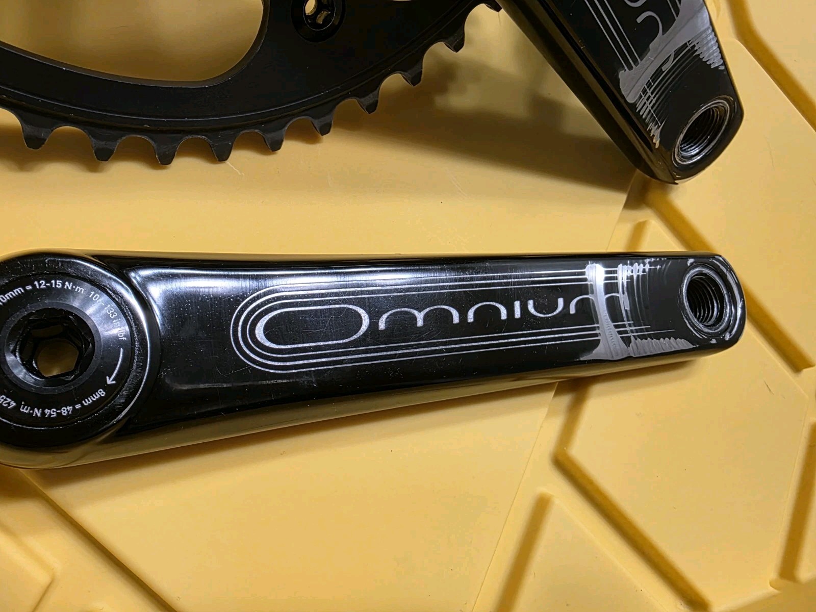 Sram Omnium Crankset 165mm, Track, Fixed Gear, Bike, 144 BCD Sugino Chainring