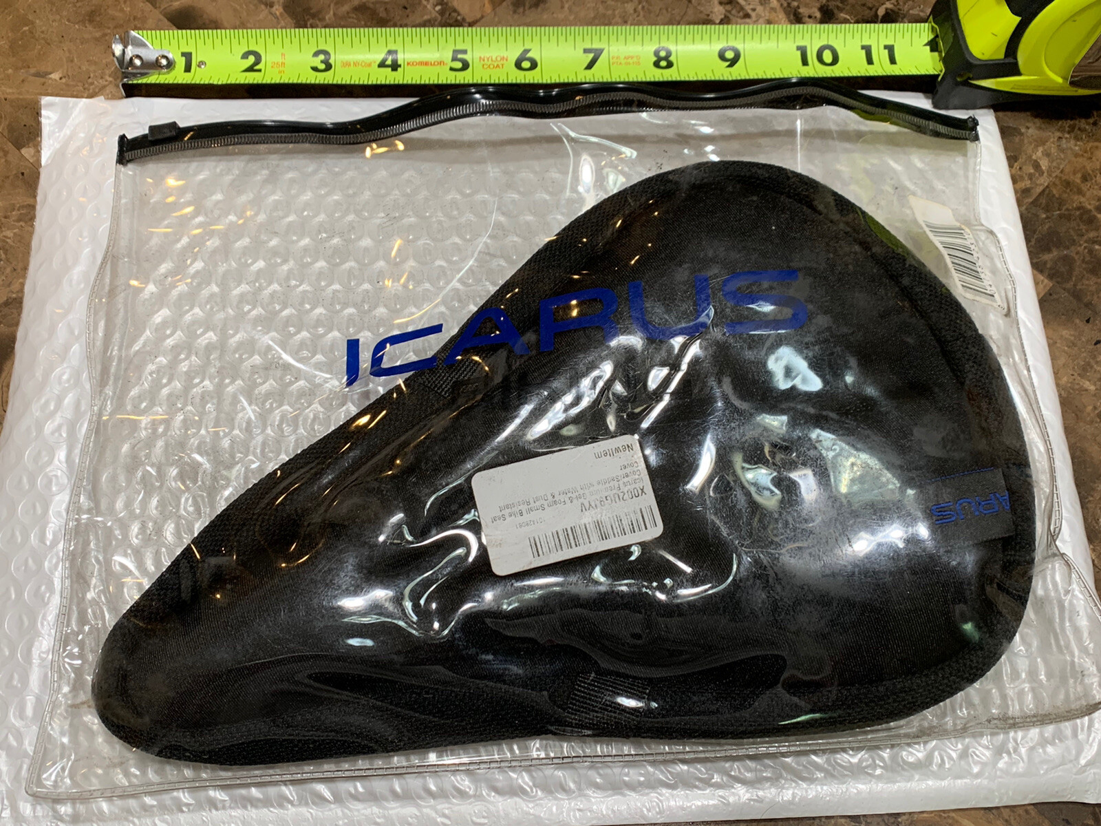 Icarus Premium Gel&Foam Small Bike Seat Cover/Saddle Water &Dust Resistant cover