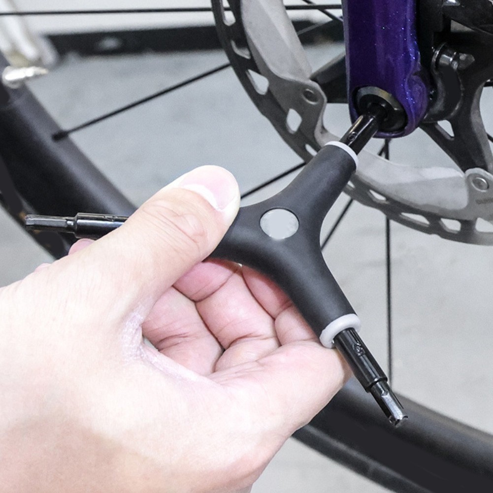 Bicycle Maintenance Triple Internal Hex Wrench Tool for 4 5 6mm Hex Screws