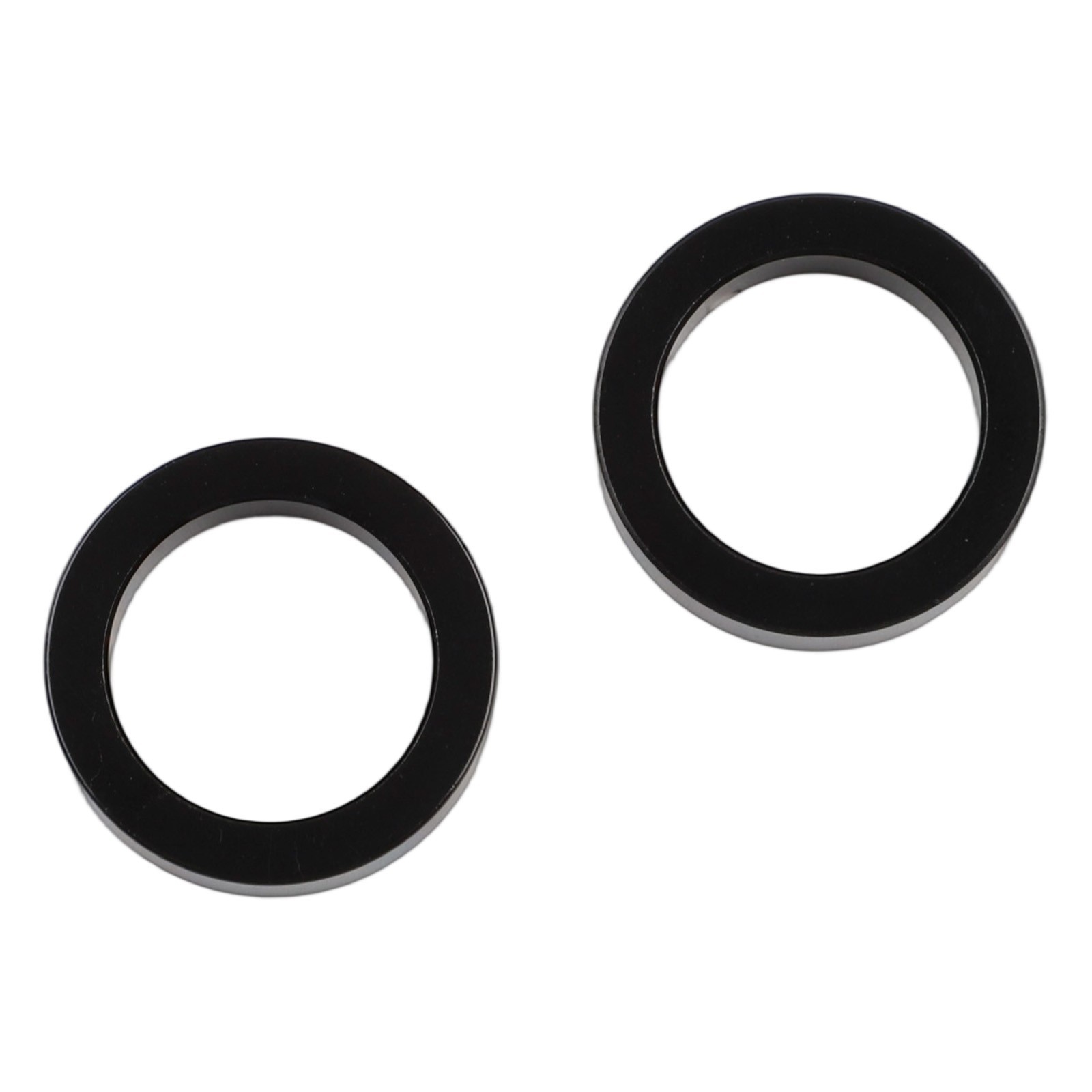 1 Pair Aluminum Bicycle Hub Conversion Spacers Boost Hub Gaskets Kit Black/Red