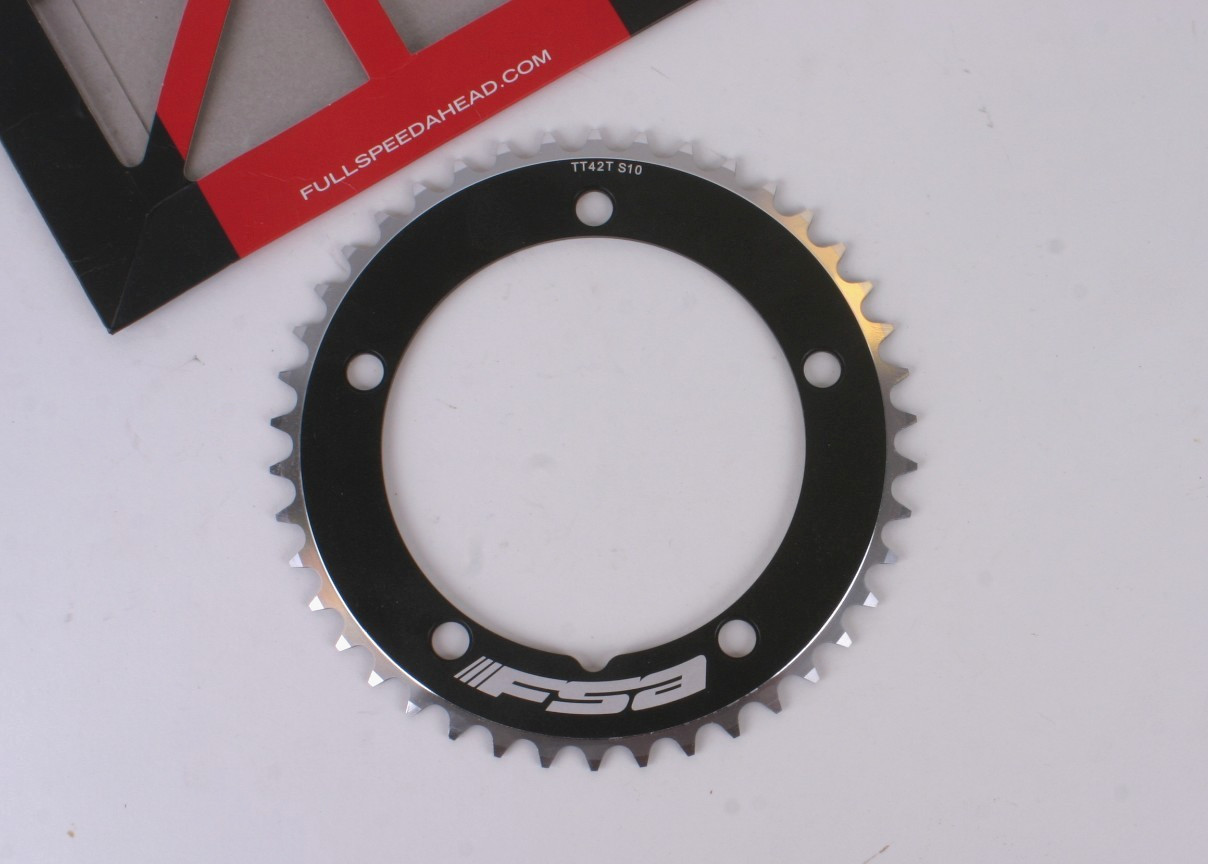 NEW FSA TT Chainring 42T 130BCD 5-Bolt 10-Speed WB107