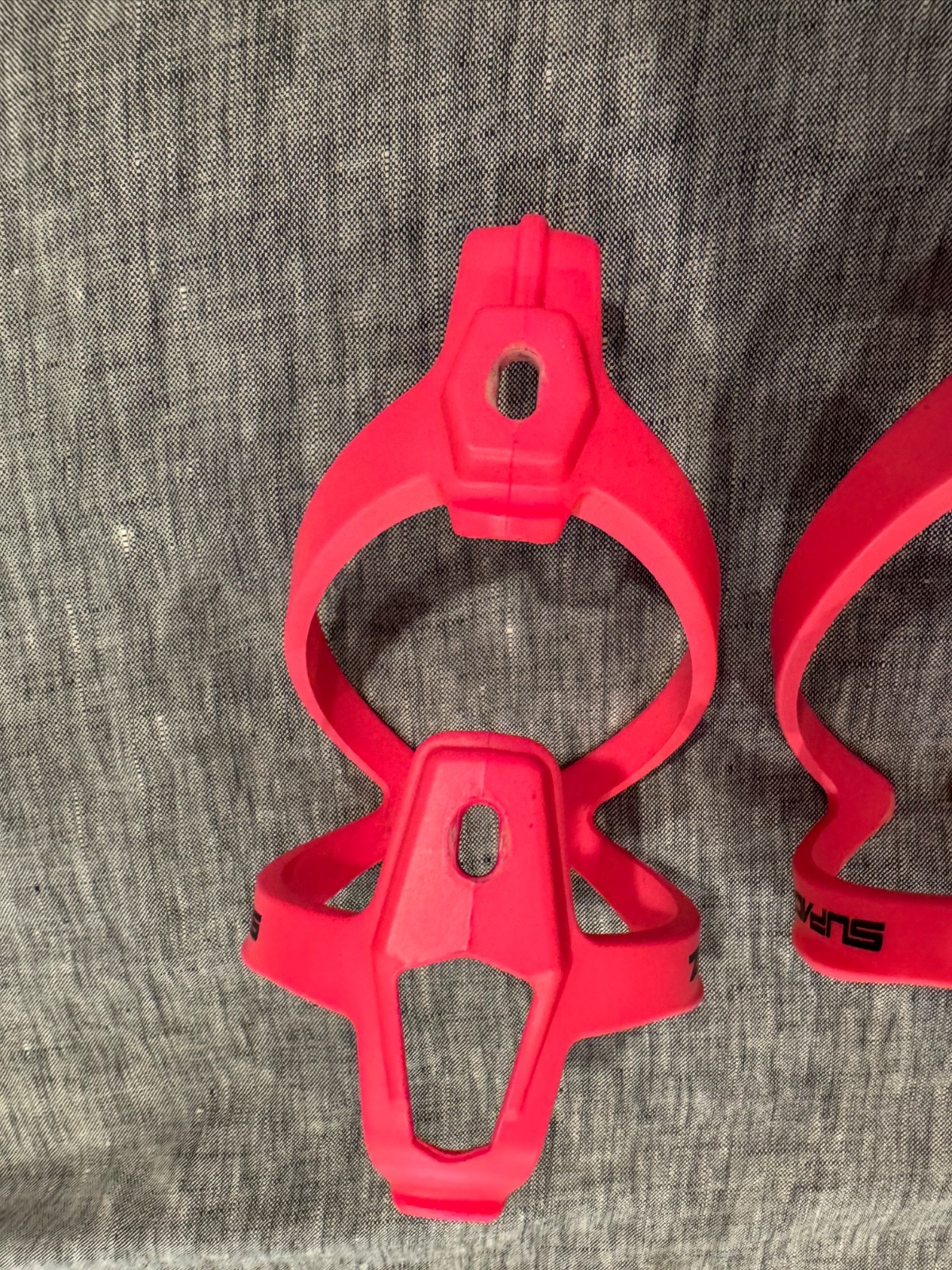 Set of 2 Supacaz Fly Cage Poly Neon Pink – Cycling Water Bottle Cage Holder