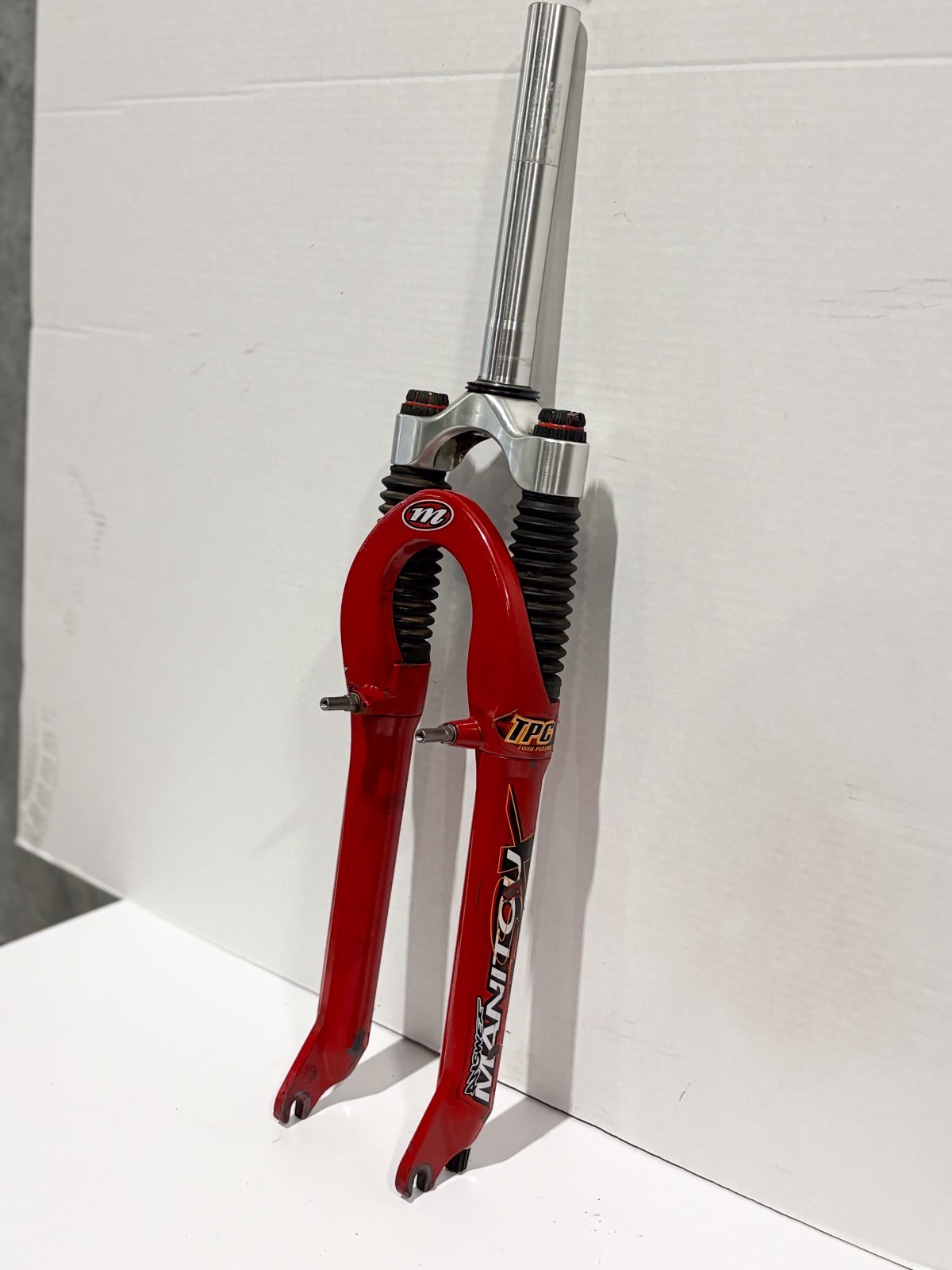 Vintage 1997 Answer Manitou SX TI Titanium Spring 1-1/8″ Suspension Fork 90s MTB